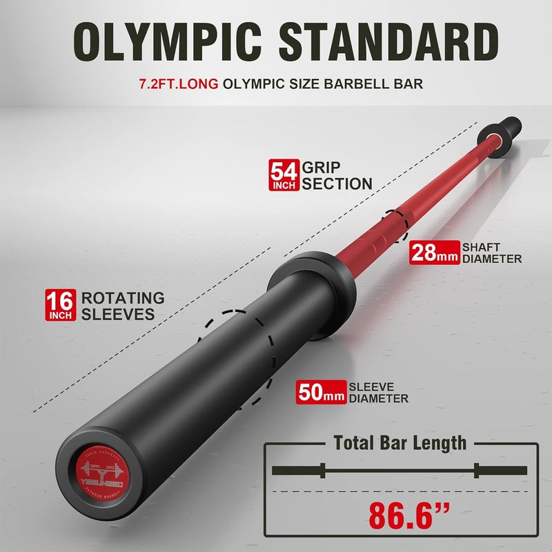 Elevens Curl Bar Olympic Barbell EZ Bar 330LB/700LB/1000LB/1500LB for Biceps Curl, Squat, Weightlifting - Image 3